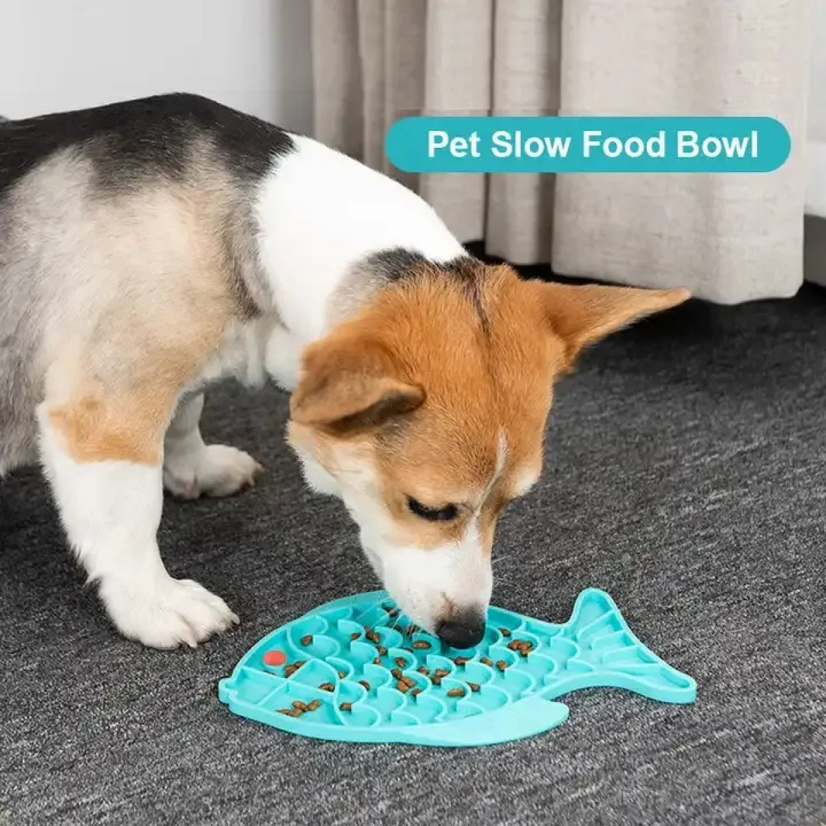 Silicone Slow-Lick Enrichment Mat for Dogs & Cats