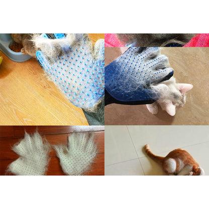 Silicone Grooming & Massage Glove for Dogs & Cats