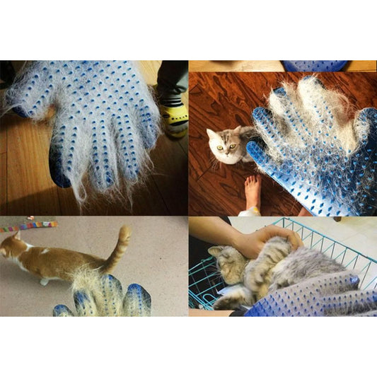Silicone Grooming & Massage Glove for Dogs & Cats
