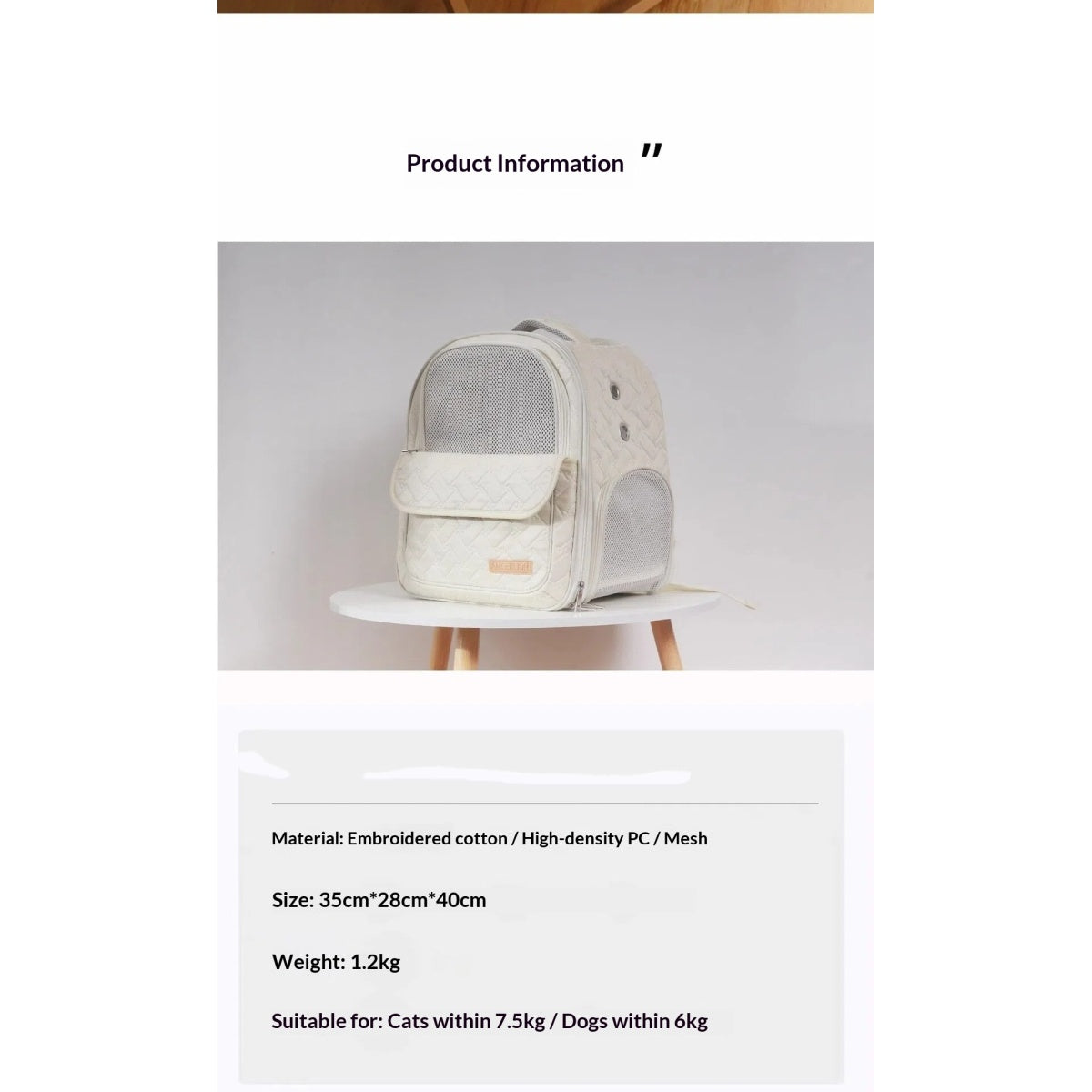 Adventure Bubble-Window Pet Travel Carrier